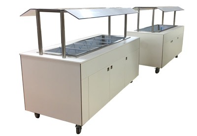 kühltheke Warmtheke Modula