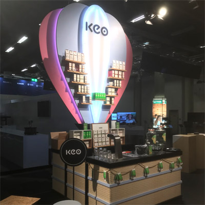 Leuchttheke Ballon Fesselballon